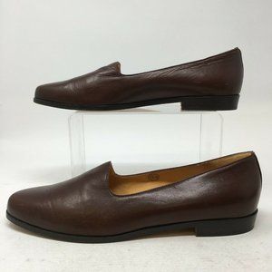 Cole Haan Shoes Womens 9 B Slip On Loafers F3835 Brown Leather size 9.. $40.